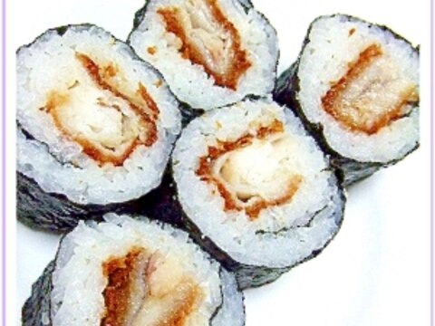 白身魚のフライ巻き寿司